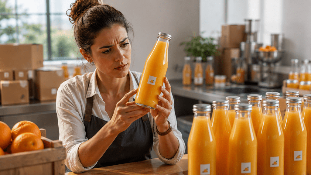 Choosing the right sticker size for your products.